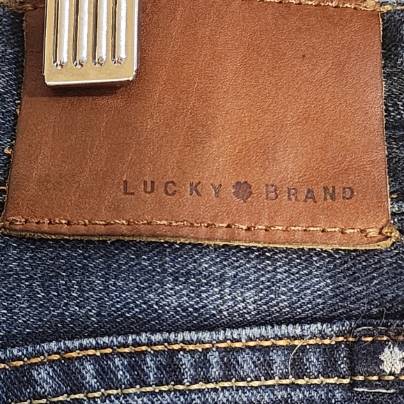 Lucky Brand 121 Heritage Slim Jeans W38 L30 Vintage Wash Workwear - Picture 7 of 9